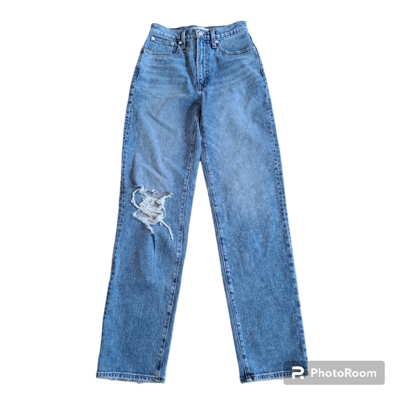 Madewell Denim - Madewell Perfect Vintage Straight Jeans Size 26 Tall